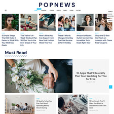 Progettazione di siti Web Pop